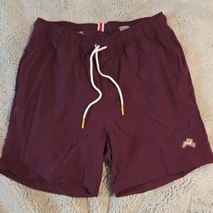 Tracksmith Maroon Shorts 6" Inseam